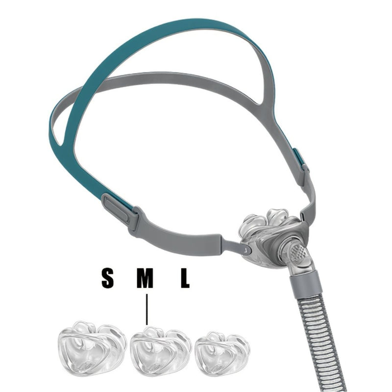 Mascarilla Nasal Pillow BMC PM2 para CPAP y BiPAP Incluye | Incluye Talla S, M, L |