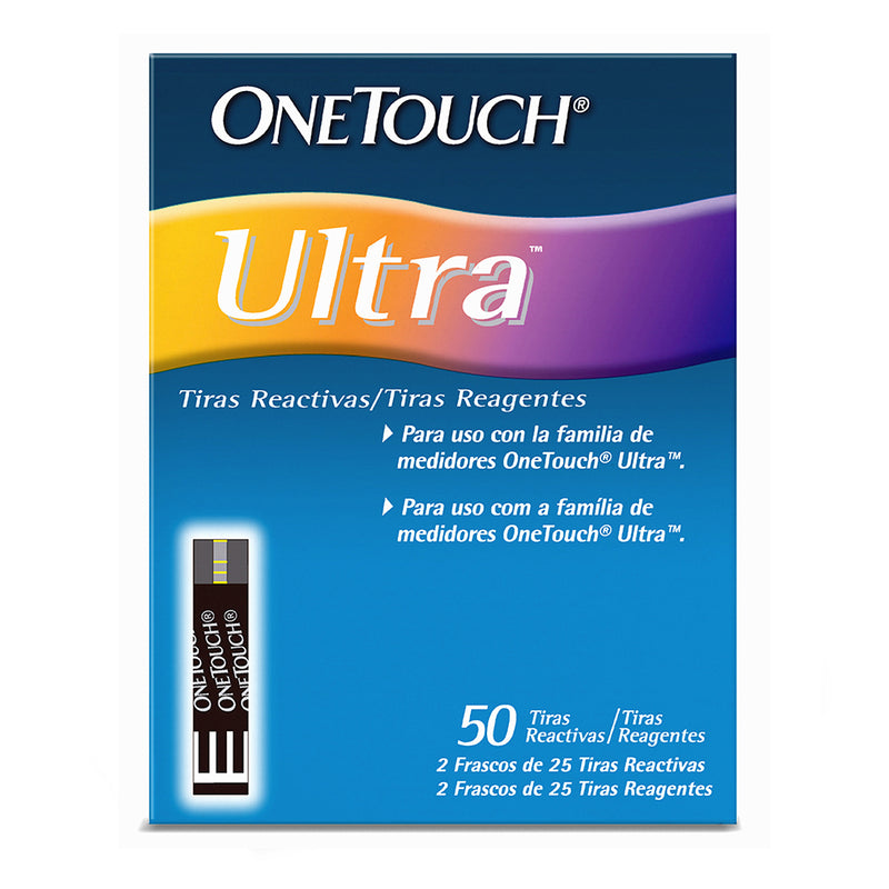 Tiras Reactivas OneTouch Ultra 50 Piezas OneTouch
