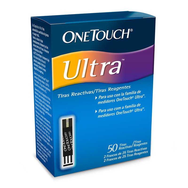 Tiras Reactivas OneTouch Ultra 50 Piezas OneTouch