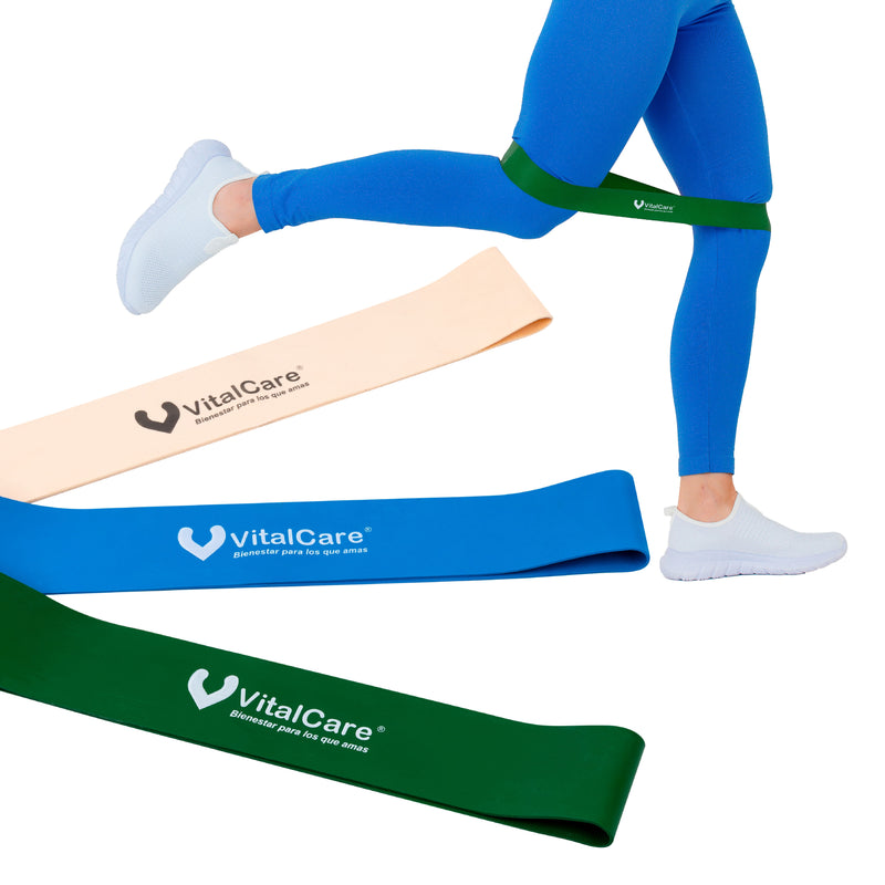 Set de 3 Bandas de Resistencia Mini Loops | Libre de Látex