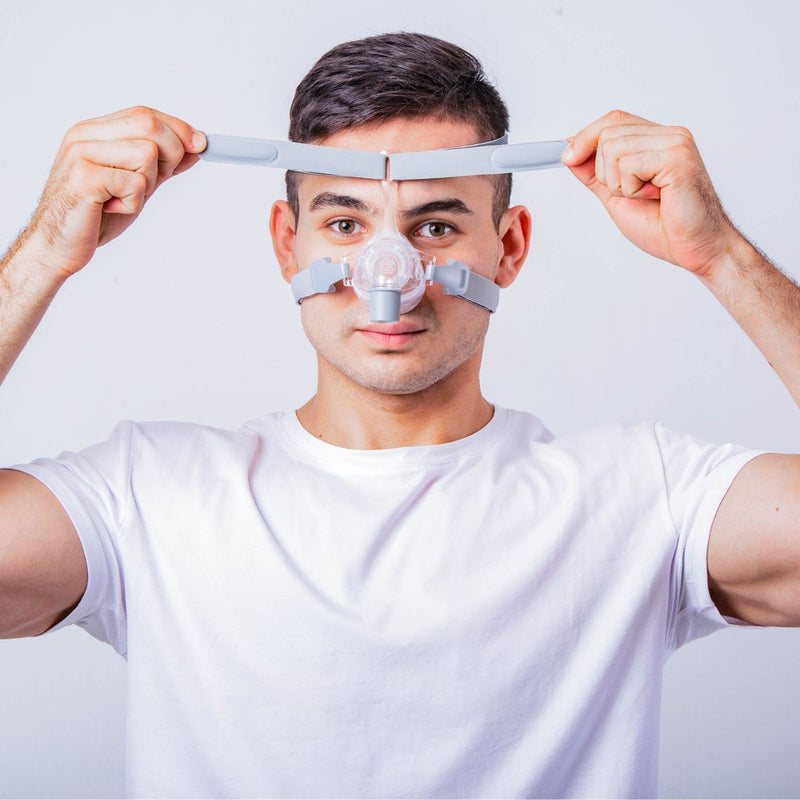 MASCARILLA Nasal BMC N5 con soporte frontal para CPAP y BiPAP