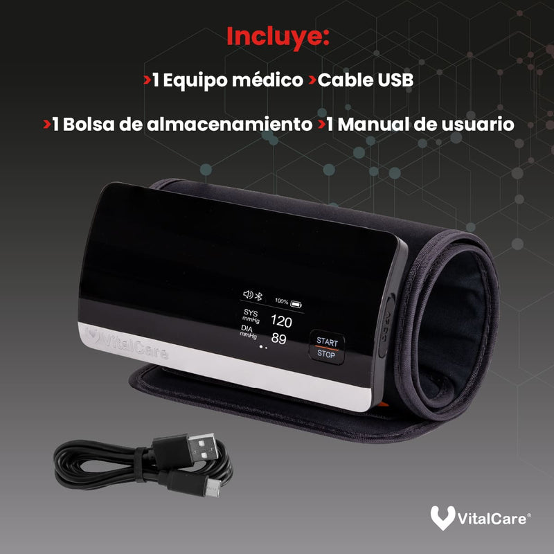 Baumanómetro Digital De Brazo Recargable y Con Resultados Por Voz Premium YE680B