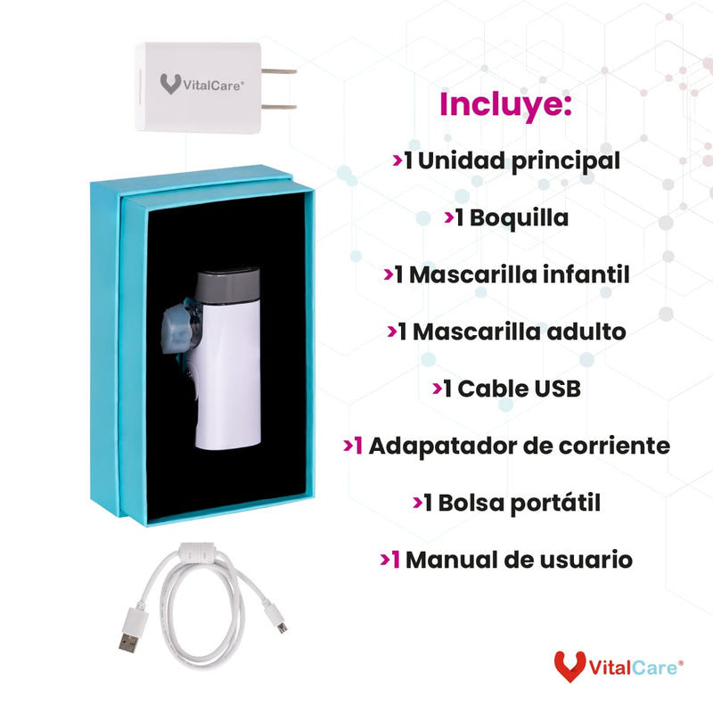 Nebulizador portátil de malla vibratoria AirPro