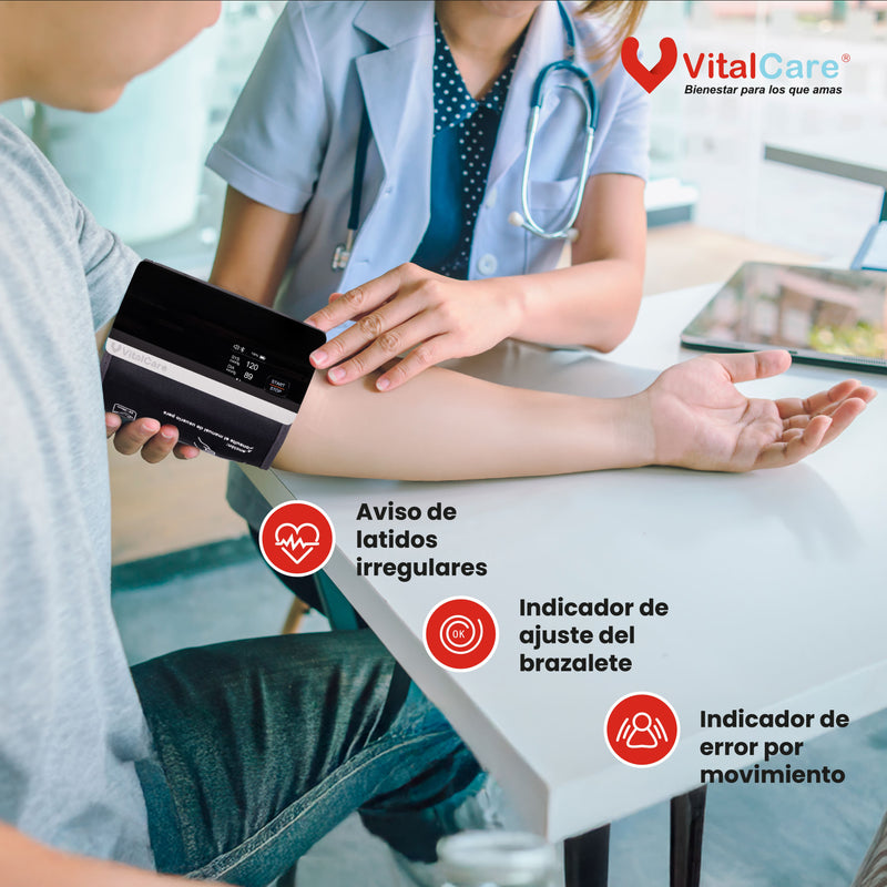 Baumanómetro Digital De Brazo Recargable y Con Resultados Por Voz Premium YE680B