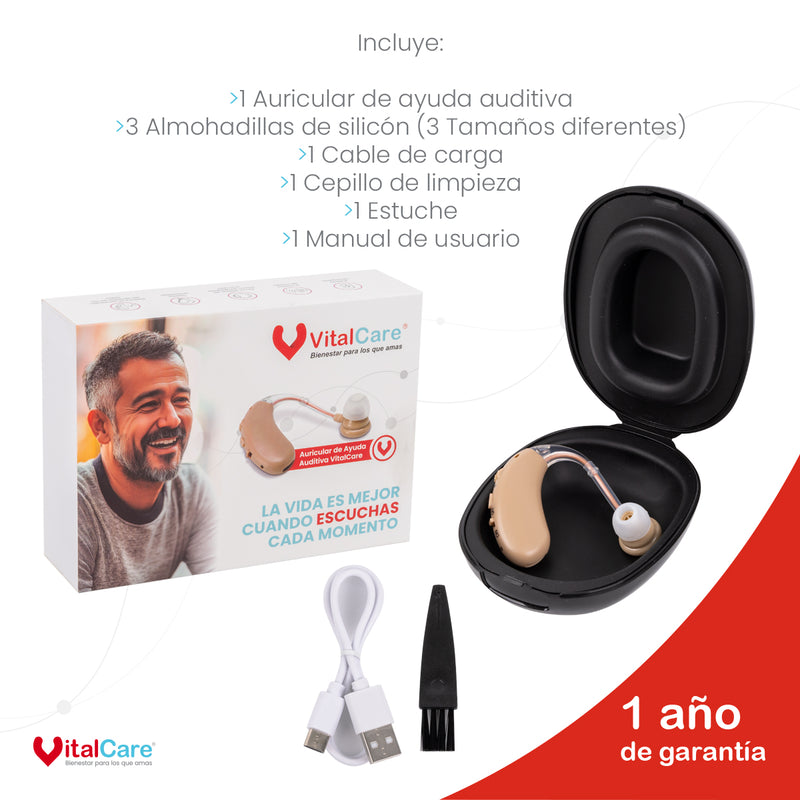 Auricular de Ayuda Auditiva VitalCare KV-601