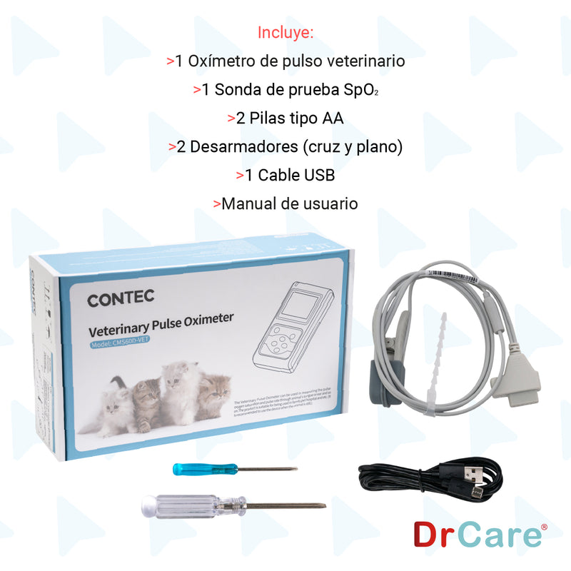 Oxímetro De Pulso Para Uso Veterinario