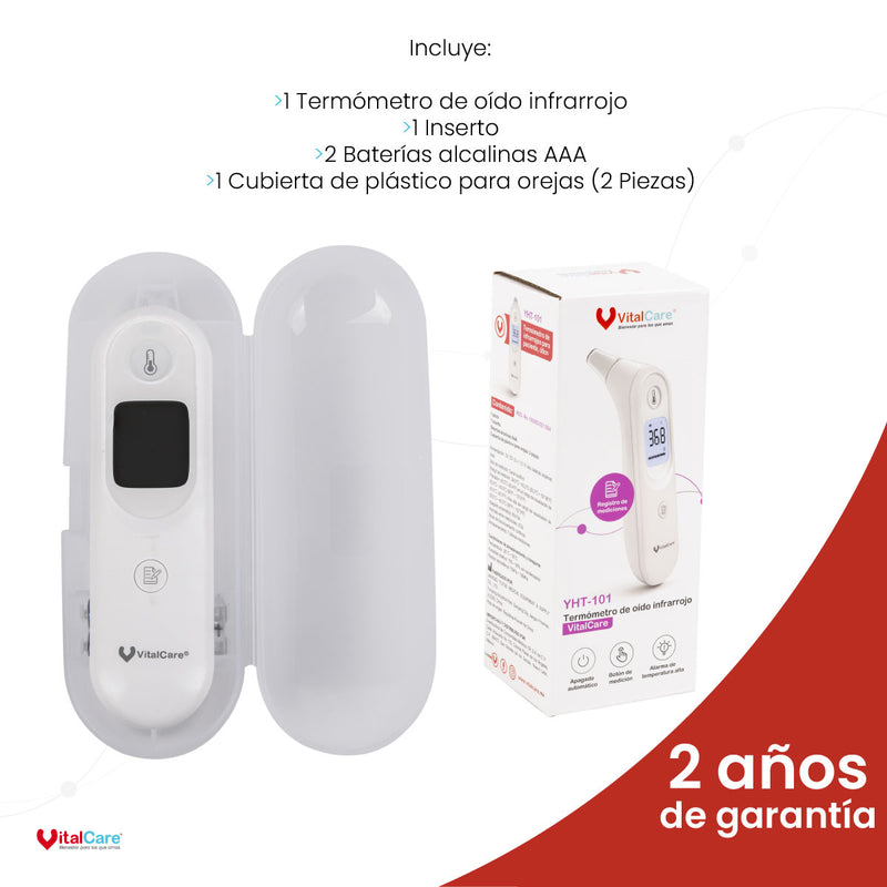 Termómetro infrarrojo de oído YHT-101