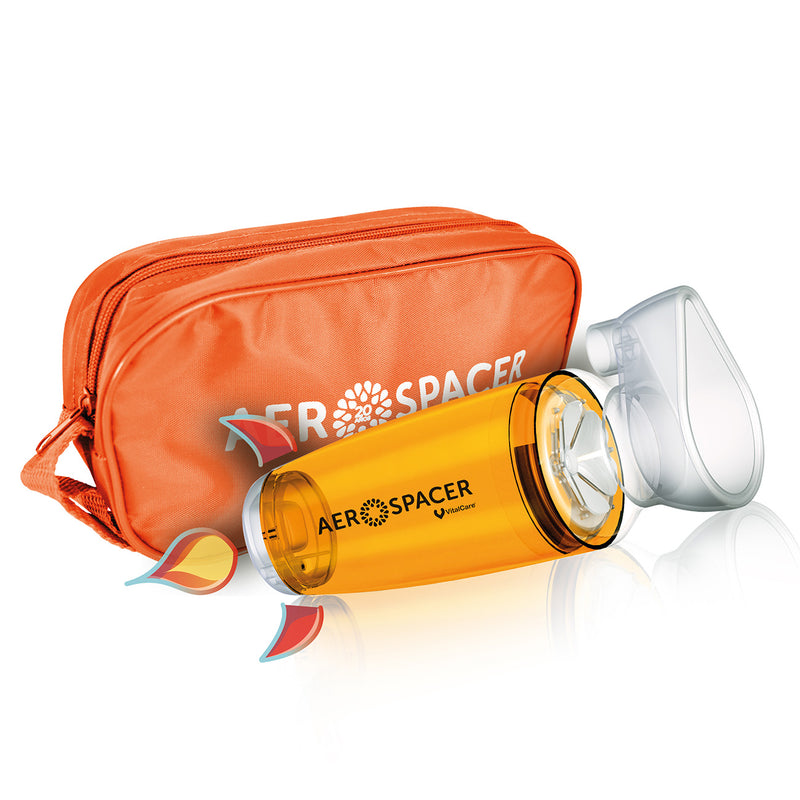 Aerocámara Premium Aerospacer con mascarilla - Lactante