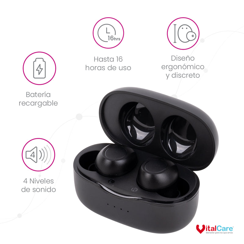 Auriculares de Ayuda Auditiva VitalCare KV-702