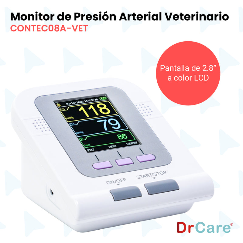 Baumanómetro Para Uso Veterinario con 2 Brazaletes