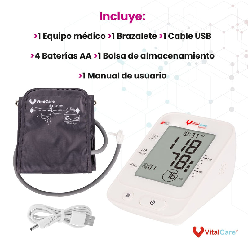 Baumanómetro digital para brazo por voz YE670A