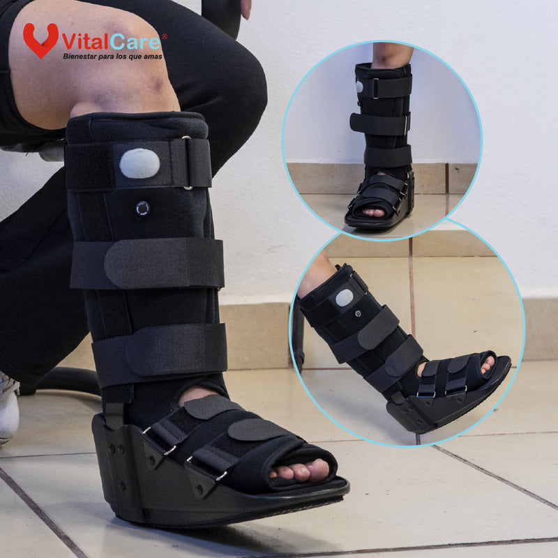 Bota Walker Neumática Larga con Cámara de Aire