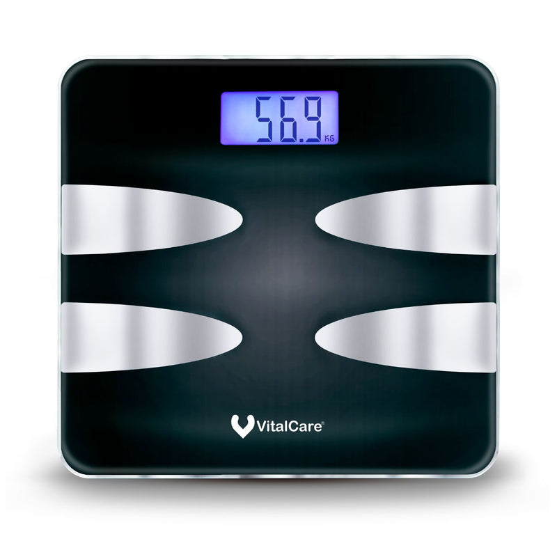 Báscula de composición corporal de 4 electrodos con Bluetooth