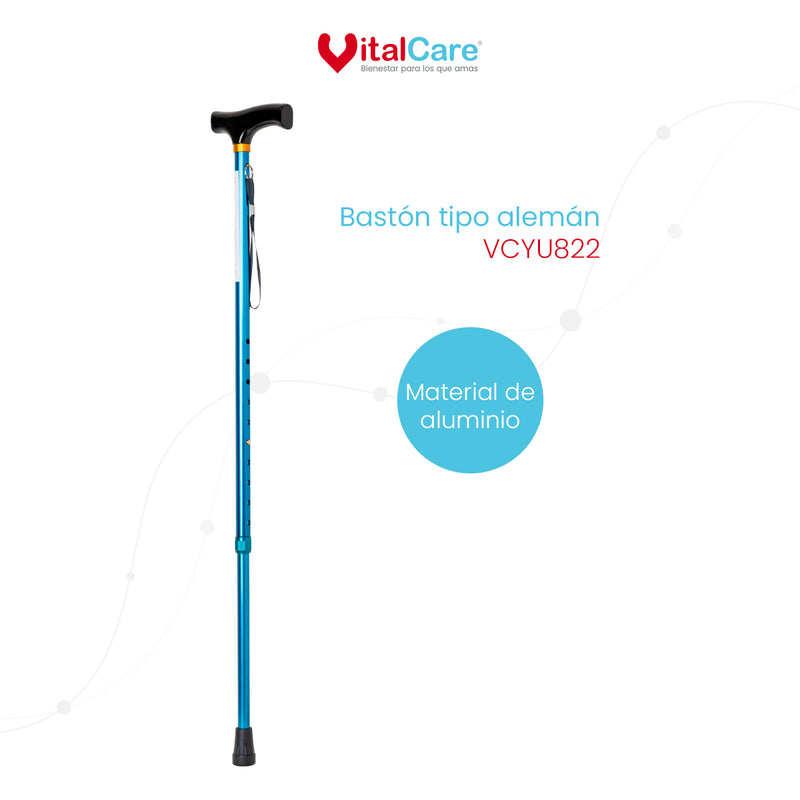 Bastón Con Mango Recto VitalCare YU822