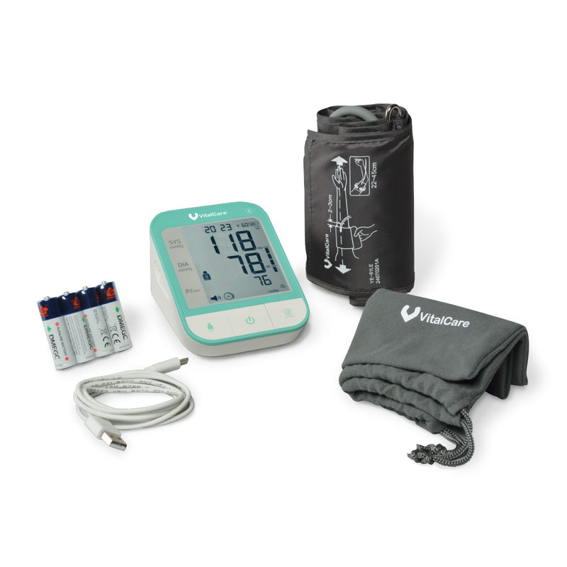 Baumanómetro Digital De Brazo Recargable Y Con Bluetooth Colección Menta - YE650A