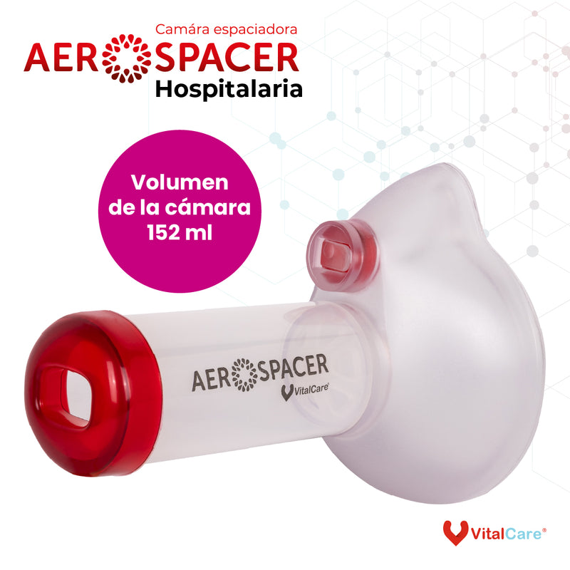 Aerocámara Espaciadora Hospitalaria Infantil Aerospacer