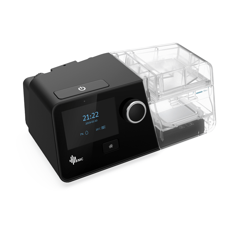 CPAP Fijo con Humidificador y Mascarilla Oronasal G3 BMC