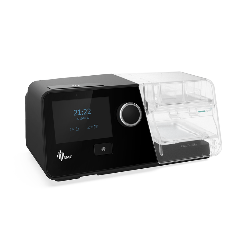 CPAP Fijo con Humidificador y Mascarilla Oronasal G3 BMC