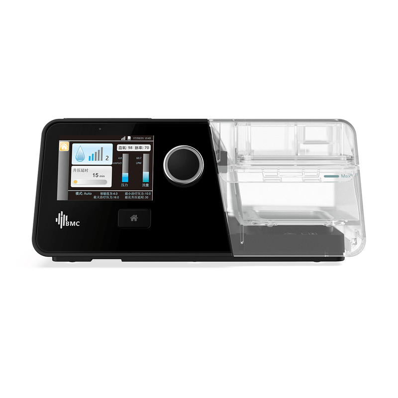 CPAP Fijo con Humidificador y Mascarilla Oronasal G3 BMC