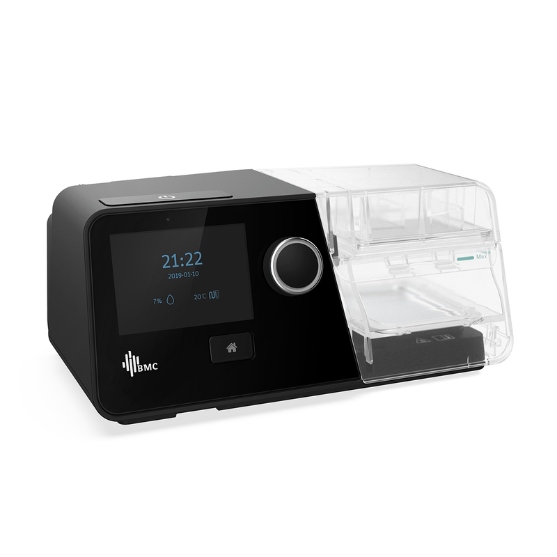 CPAP Fijo con Humidificador y Mascarilla Oronasal G3 BMC