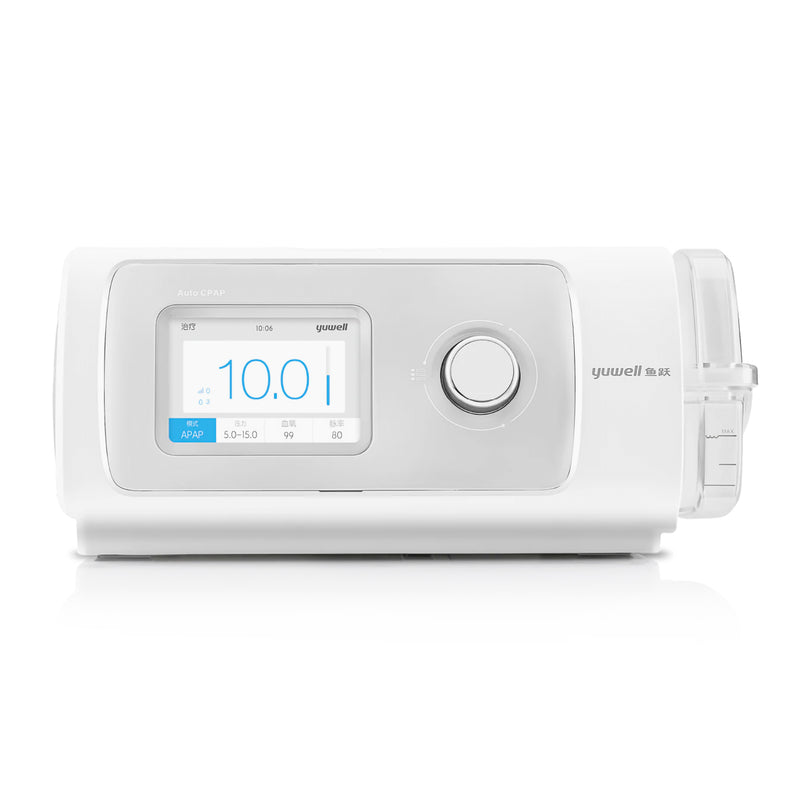 BPAP Automático Premium Yuwell Con WiFi y Mascarilla Oronasal