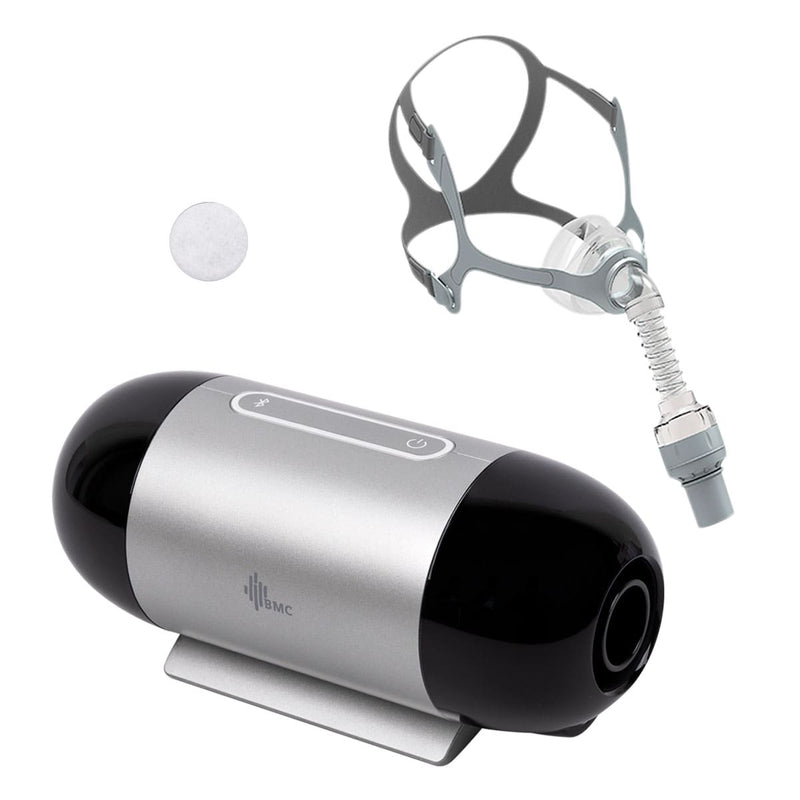 Mini CPAP Automatico Portátil BMC M1 con Mascarilla Nasal N5AH
