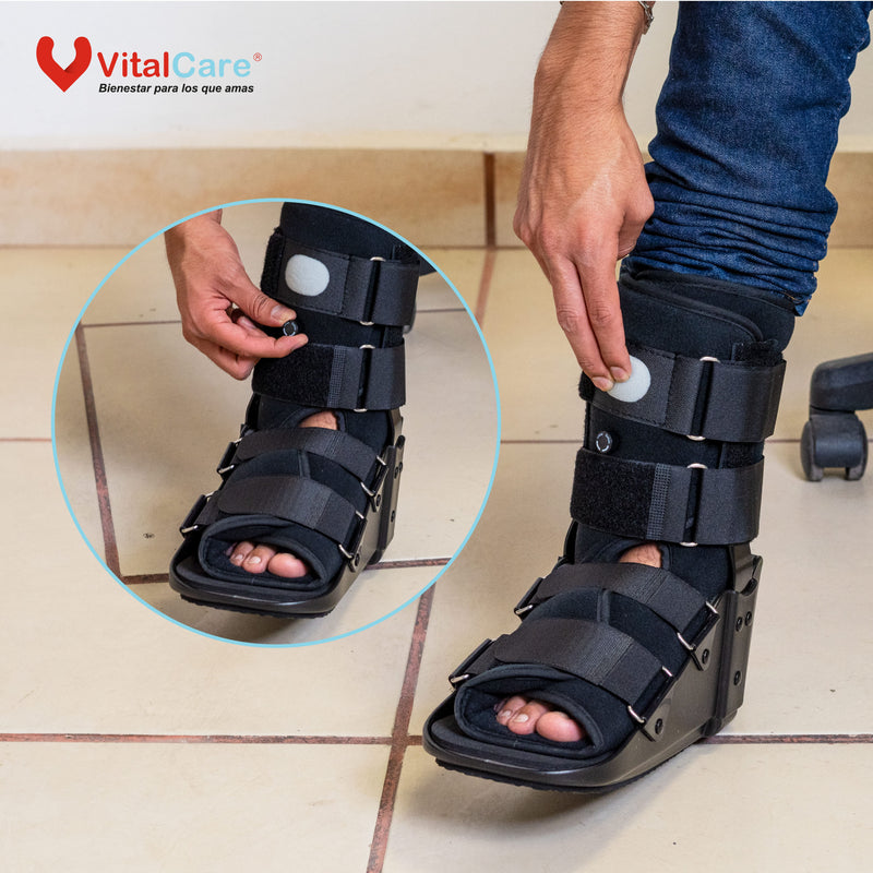 Bota Walker Neumática Corta con Cámara de Aire