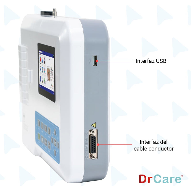 Electrocardiógrafo Con Impresión Térmica Para Uso Veterinario