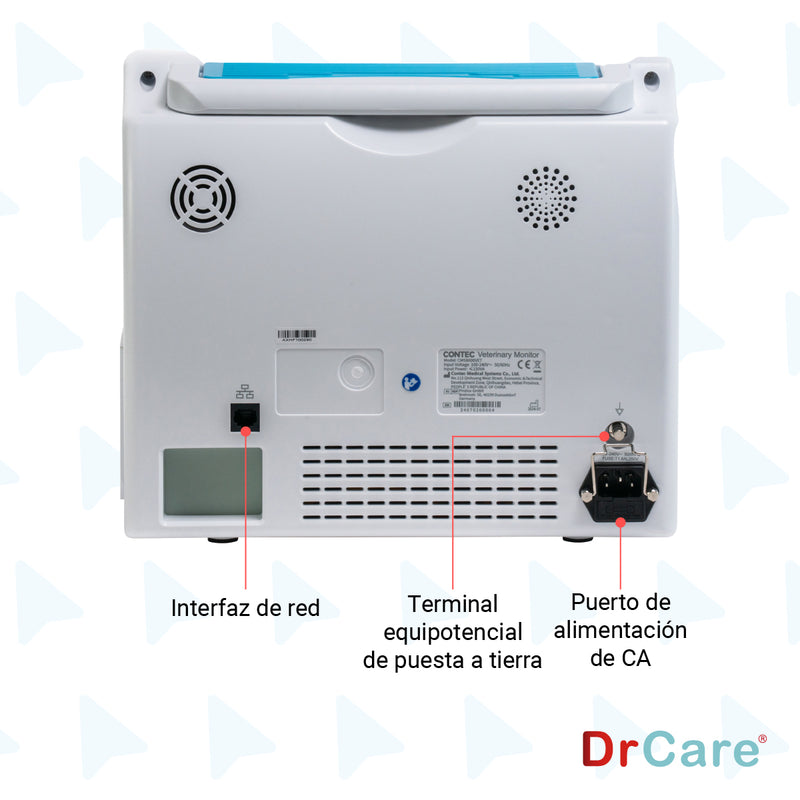 Monitor De Signos Vitales Pantalla de 12" Uso Veterinario