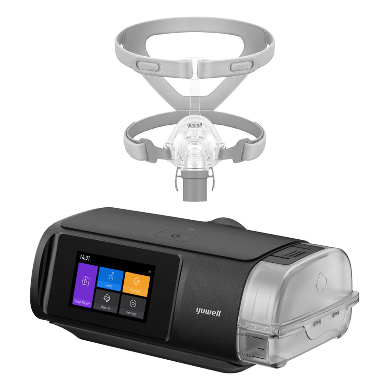 CPAP Automático con Humidificador YH-680A Yuwell y Mascarilla Nasal