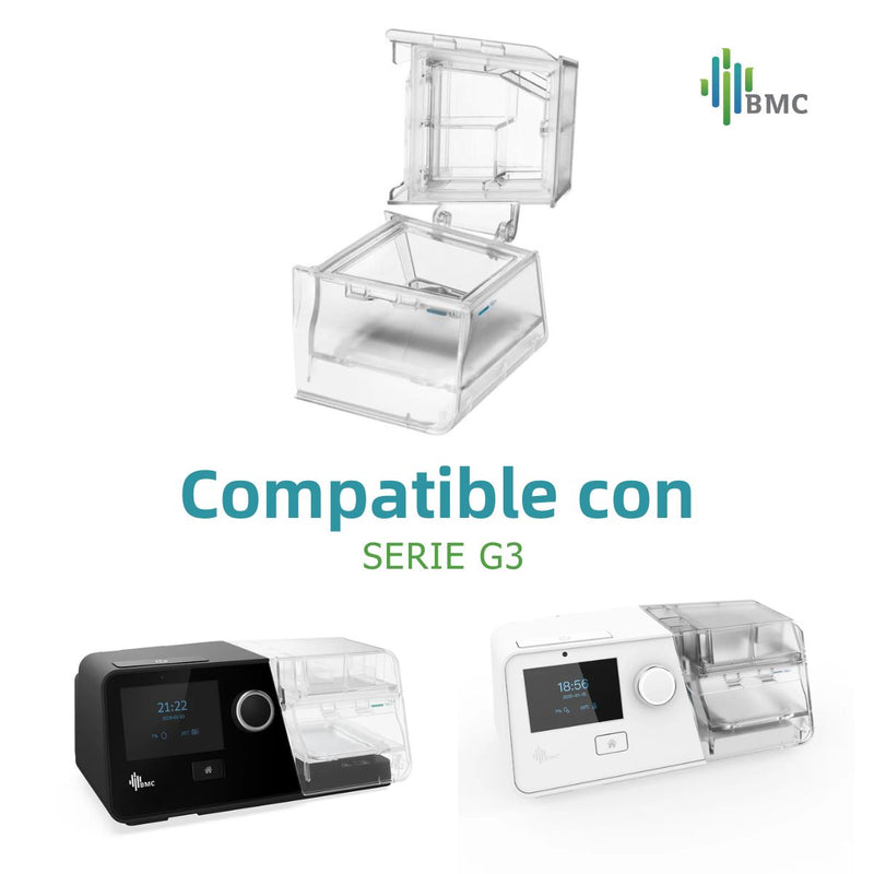 Depósito para Humidificador BMC G3 | Contenedor de Agua para CPAP y BPAP