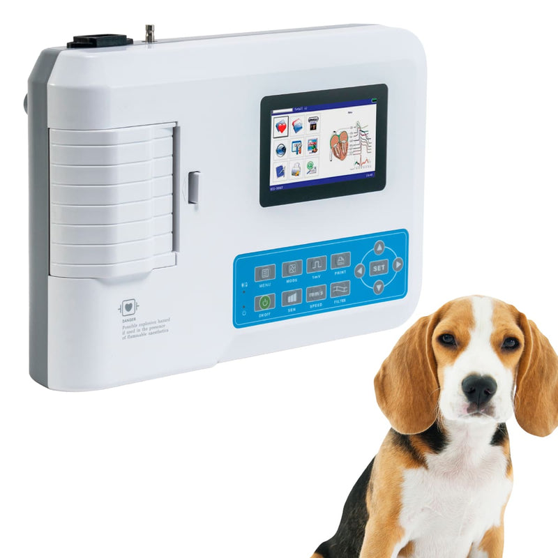 Electrocardiógrafo Con Impresión Térmica Para Uso Veterinario