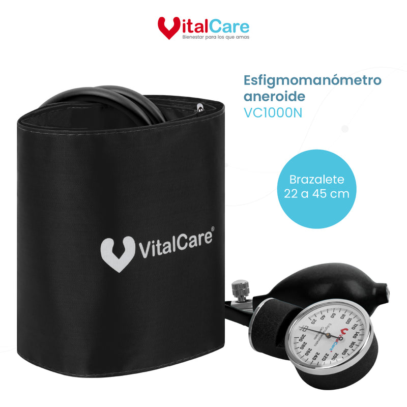 Baumanómetro Aneroide Con Brazalete Amplio