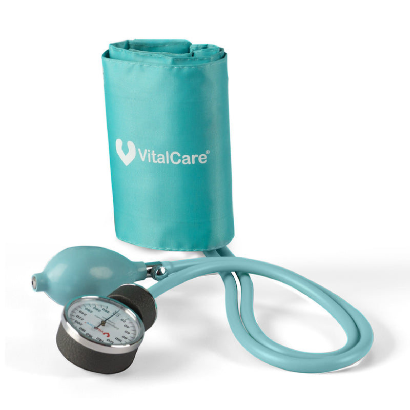 Baumanómetro Aneroide Colección Menta Con Brazalete Amplio