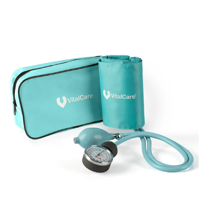 Baumanómetro Aneroide Colección Menta Con Brazalete Amplio