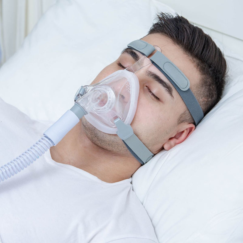 KIT MASCARILLA Oronasal BMC F5 on Soporte Frontal para CPAP y BiPAP | Talla S, M, L |
