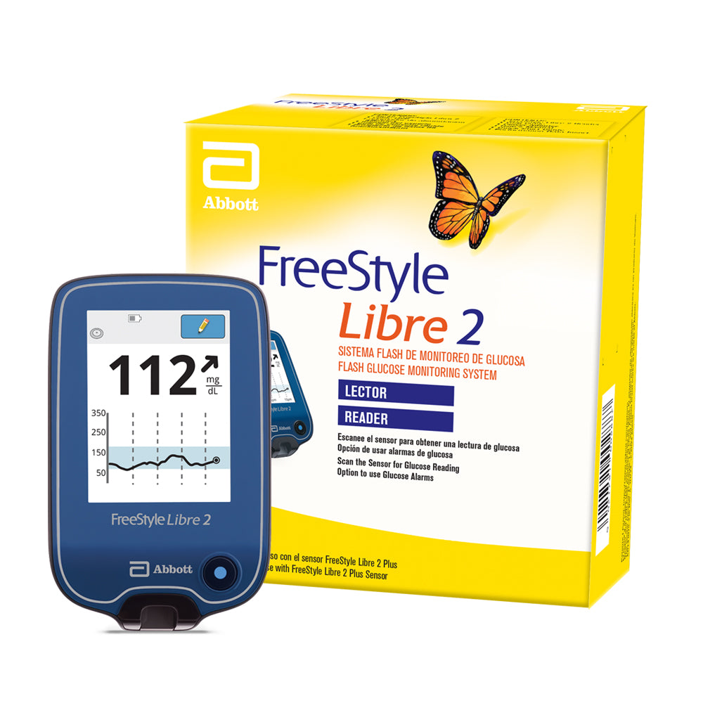 FreeStyle Libre 2 Lector De Sensores Glucómetro Continuo — Dr.Care México