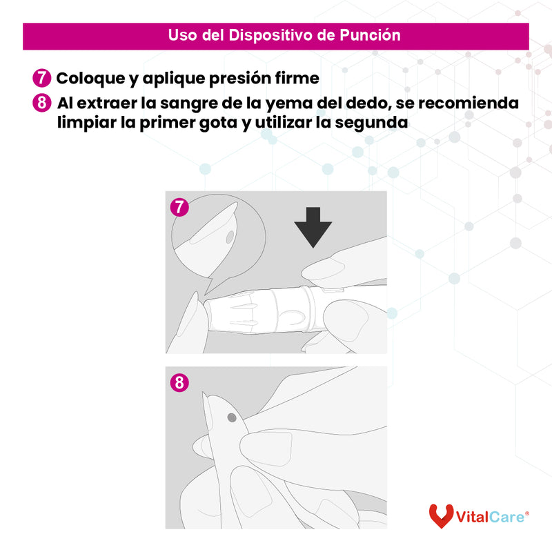 Dispositivo de Punción con Ajuste de Profundidad VitalCare