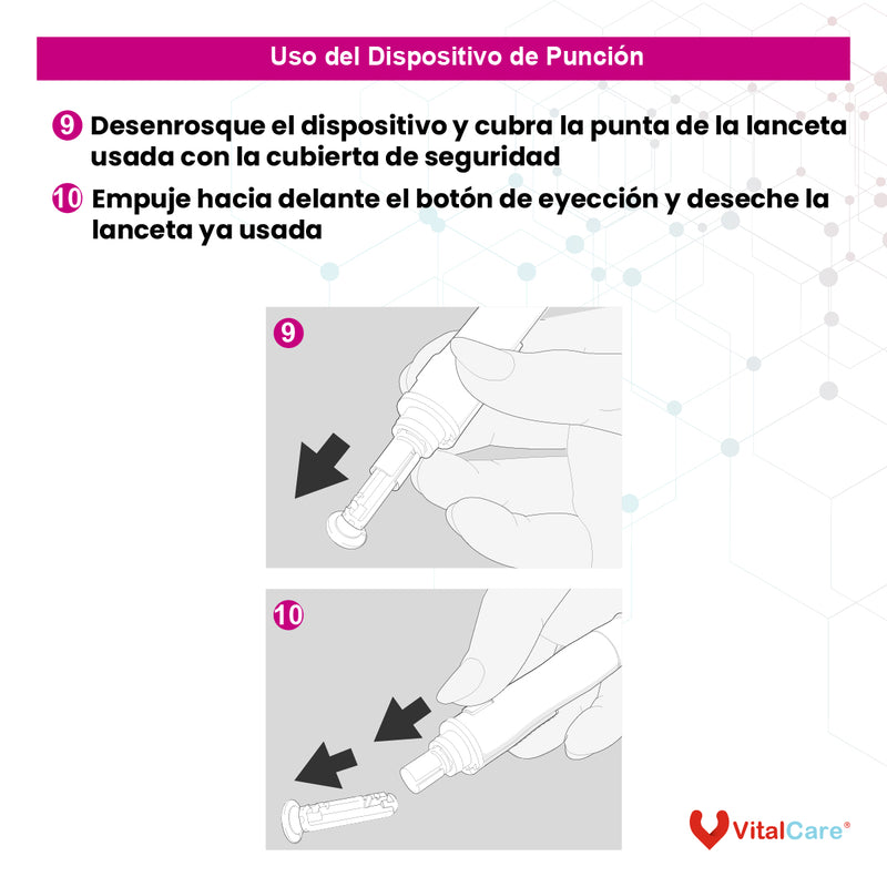 Dispositivo de Punción con Ajuste de Profundidad VitalCare