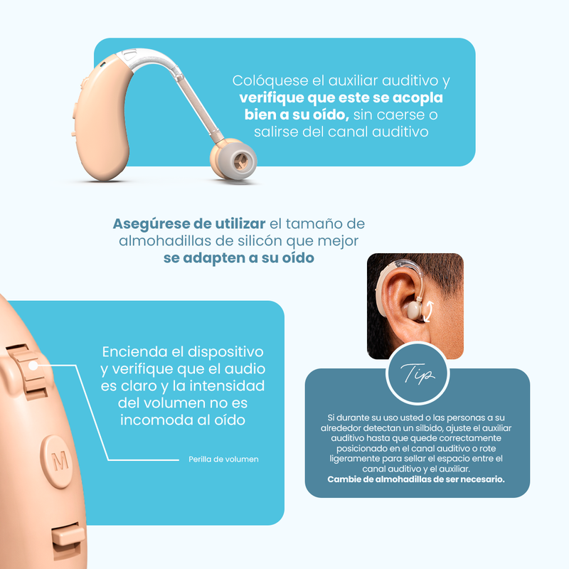 Auricular de Ayuda Auditiva VitalCare KV-601