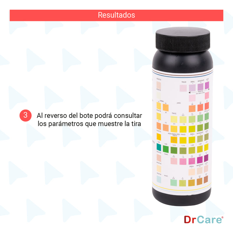 Tiras Reactivas para Análisis de Orina 10 Parámetros Nova Test 100 Piezas