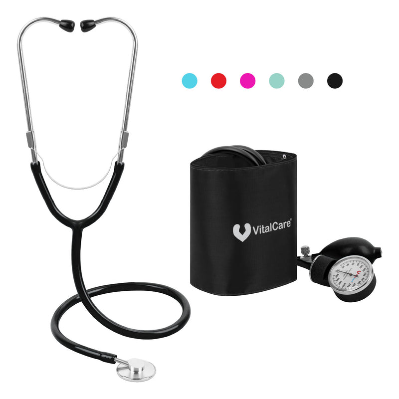 Kit Esfigmomanómetro Aneroide + Estetoscopio Simple