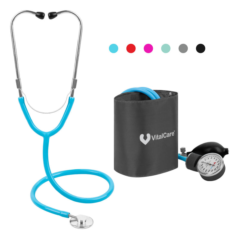 Kit Esfigmomanómetro Aneroide + Estetoscopio Simple