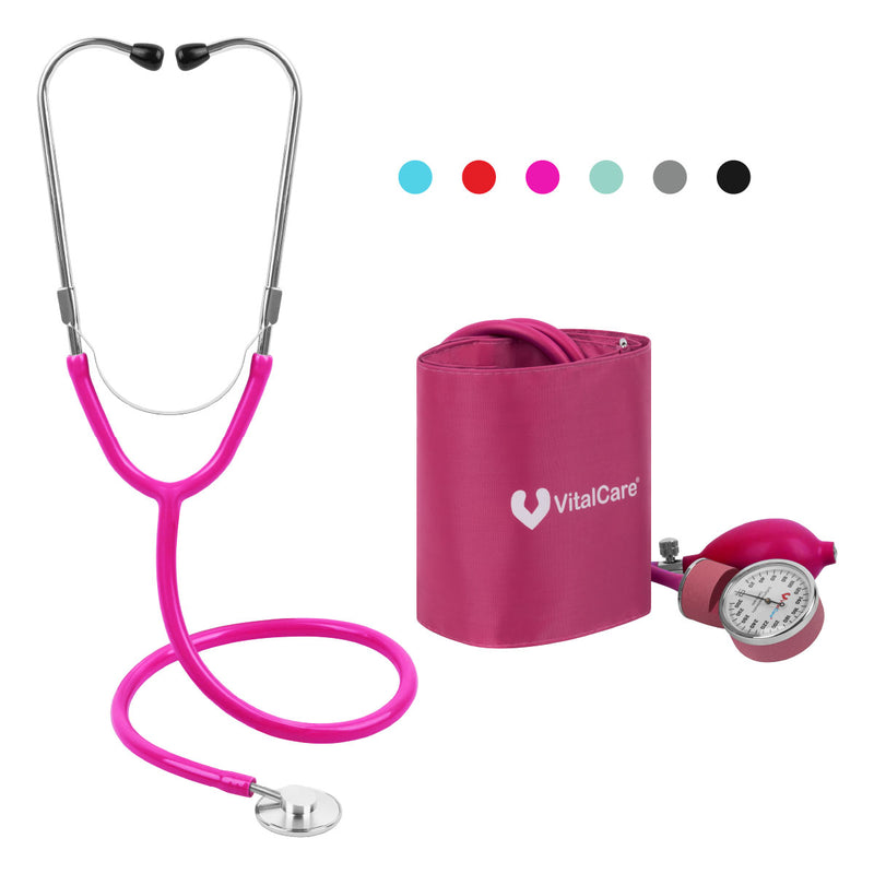 Kit Esfigmomanómetro Aneroide + Estetoscopio Simple