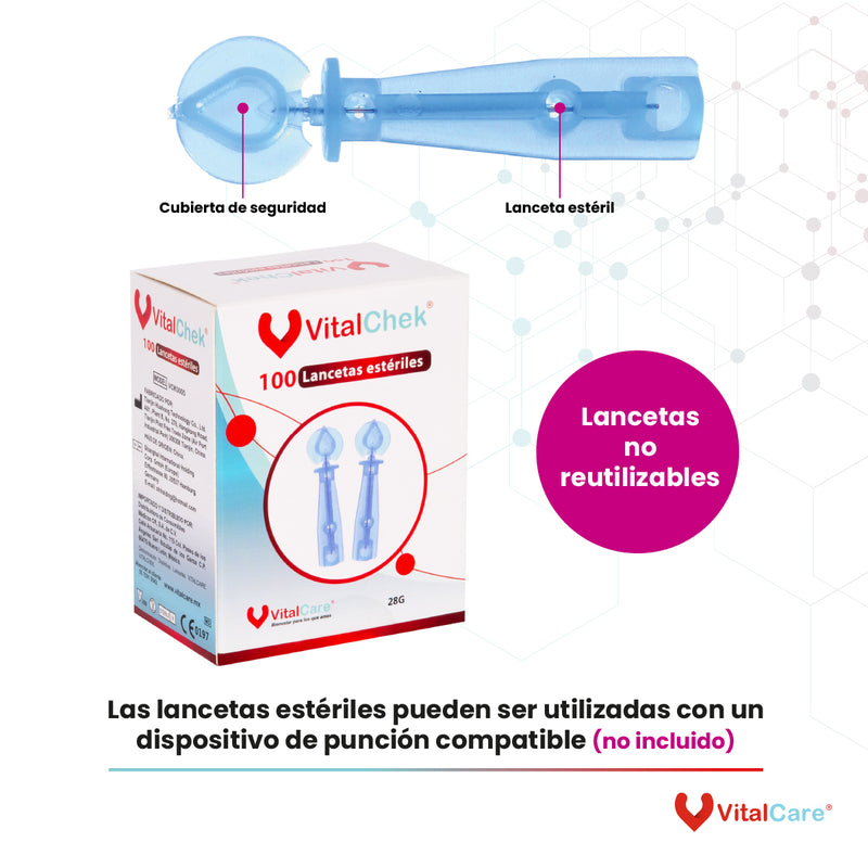 Dispositivo de Punción con Ajuste de Profundidad VitalCare