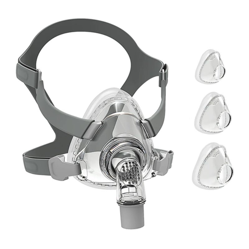 Kit MASCARILLA Oronasal BMC F5A para CPAP y BiPAP | Incluye Talla S, M, L |