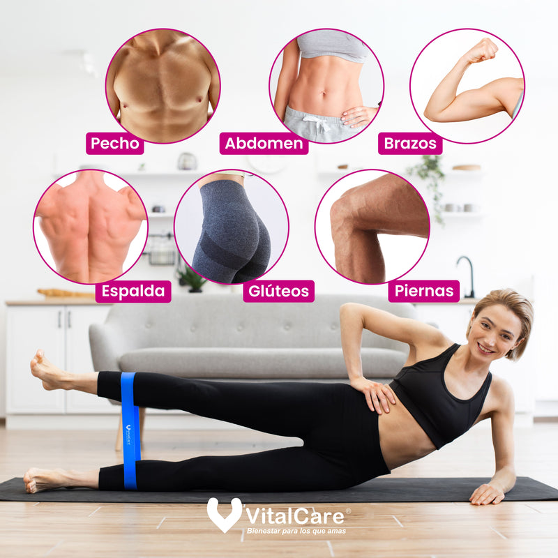 Set de 3 Bandas de Resistencia Mini Loops | Libre de Látex