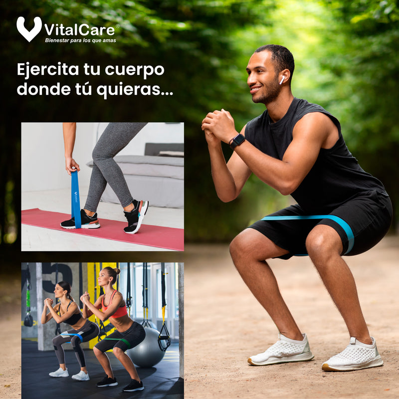 Set de 3 Bandas de Resistencia Mini Loops | Libre de Látex