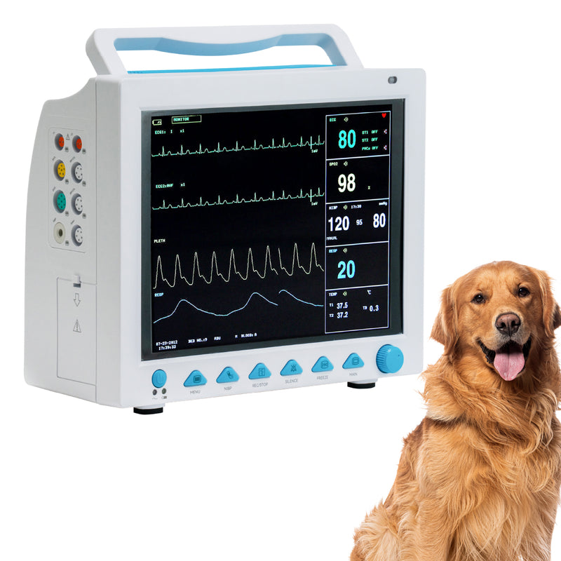 Monitor De Signos Vitales Pantalla de 12" Uso Veterinario