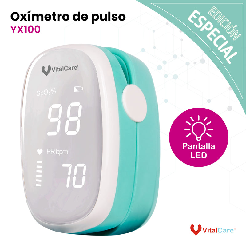 Oxímetro de pulso de dedo Colección Menta - YX100
